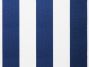 Blauw en Wit Gestreept Polyester Doek en Volant voor Zonwering van 200m x 150 cm