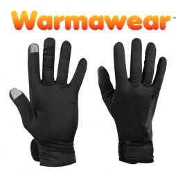 Warmawear - Batterij Verwarmde Handschoen Binnenvoering - Dubbele Warmtebron - Ook perfect bij het Lopen of Fietsen