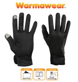 Warmawear™ - Batterij Verwarmde Handschoen Binnenvoering voor Dames - Dubbele Warmtebron