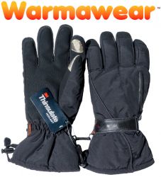 Verwarmde Handschoenen met "Tecsense Vingertoppen" en Vakje voor Warmtepak - Warmawear