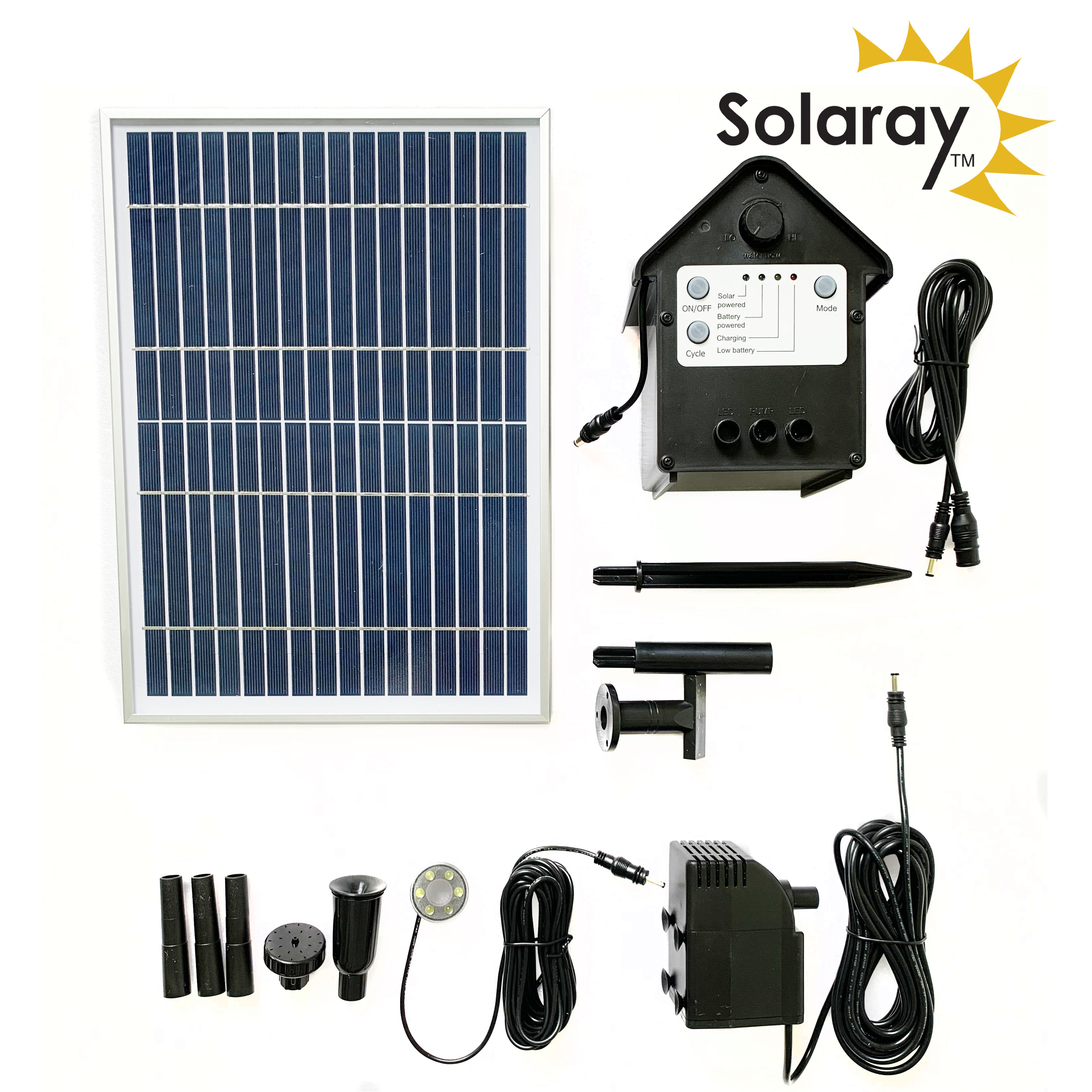 aankunnen pepermunt Veel gevaarlijke situaties Waterpomp Kit op Zonne-energie van Solaray™ - 800 l/u € 159,99