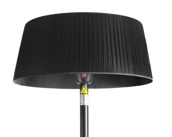 Pessimist Hymne Afslachten Firefly™ Staande Terrasverwarmer met Zwarte Lampenkap en Zwarte Lampvoet -  2100W € 199,99