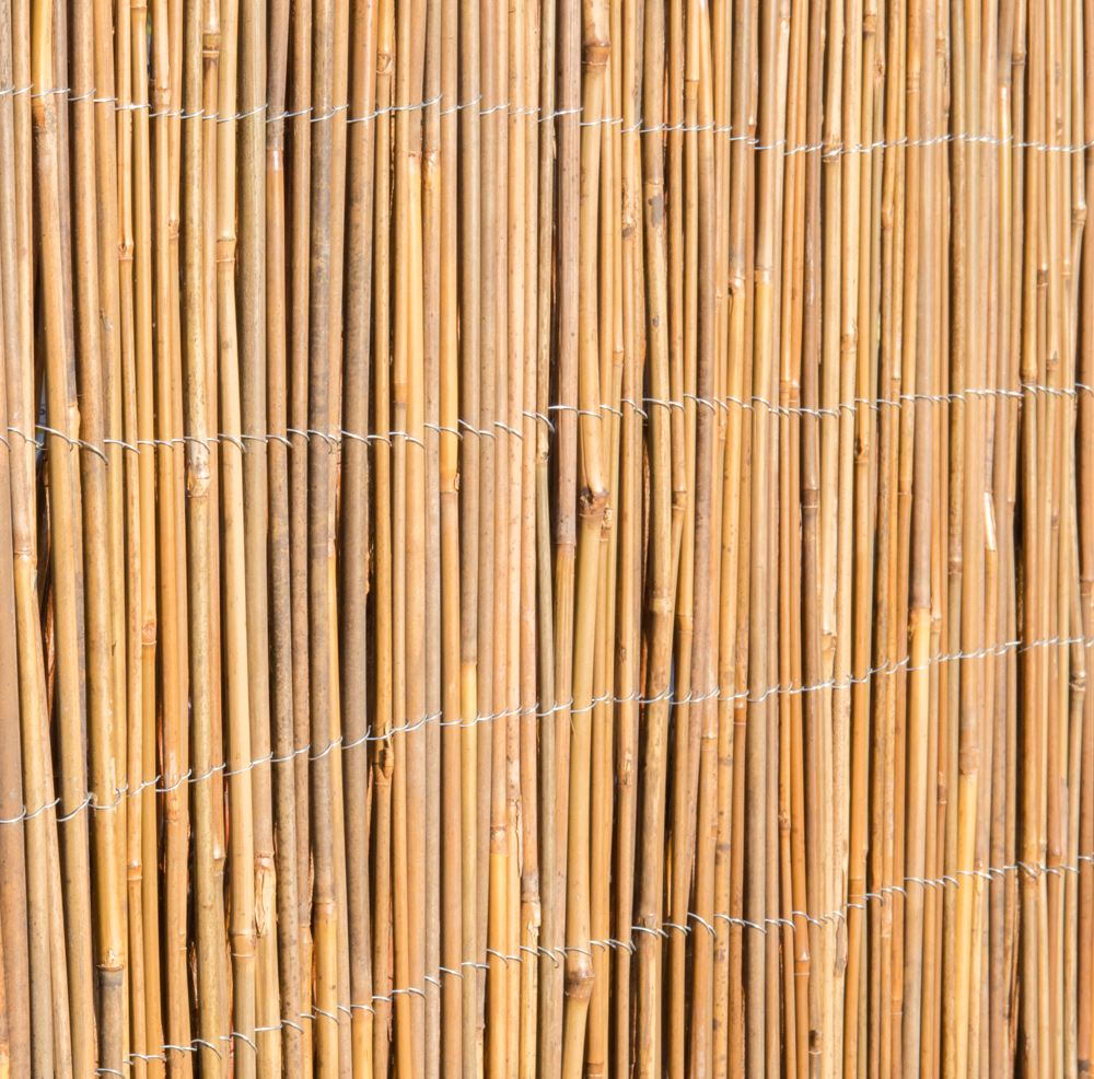 overal het ergste Lucky Papillon™ - Natuurlijke Tuinmat van Dikke Bamboe - 300cm x 150cm € 54,99