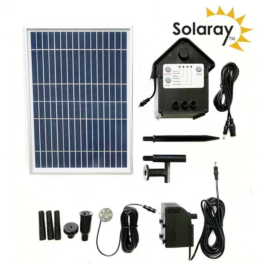Waterpomp Kit op Zonne-energie van Solaray™ - 800 l/u