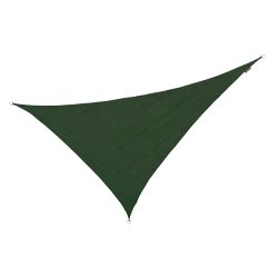Kookaburra 4,2mx4,2mx6,0m Rechthoekige Driehoek Groen Gebreid Party Schaduwdoek (Gebreid 185g)