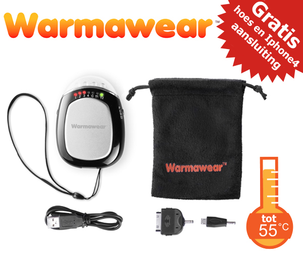 Warmawear™ - Oplaadbare 3 in 1 Handwarmer, Zaklamp en Oplader