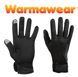 Warmawear™ - Batterij Verwarmde Handschoen Binnenvoering - Dubbele Warmtebron - Ook perfect bij het Lopen of Fietsen