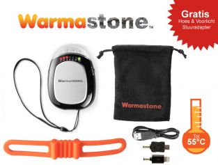 Warmastone™ - Oplaadbare 4 in 1 Handenwarmer van Warmawear™