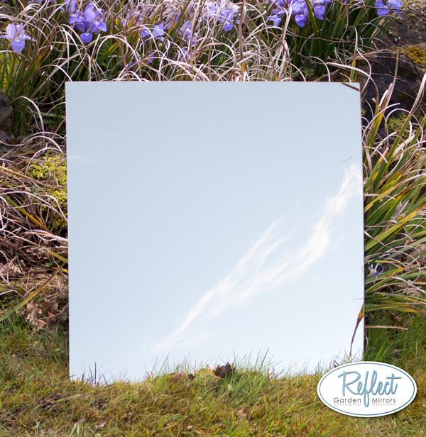 Vierkante Goudkleurige Spiegel van Reflect™ - 60cm x 60cm