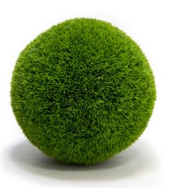 Kunststoffen Topiary Gras Bol van Primrose® - 28cm