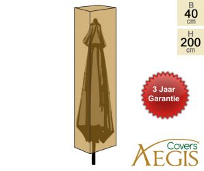 Aegis Deluxe Parasol Beschermhoes - H 200cm x 40cm