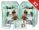 Set van 2 Lacewing™ 3-Laags Mini-Kassen/Plantenrek met Afneembare Hoezen