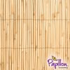 4m x 1,2m Tuinscherm van Papillon™ - Natuurlijke Dikke Bamboe