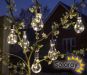 Pack of 6 Hanging Solar Bulb Garden Lights by Solaray