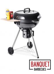 Banquet™ Houtskool/Briketten Barbecue - 56cm ∅ met Zijtafel