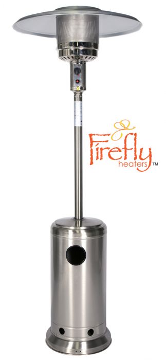 12kW Vrijstaande RVS Gas Terrasverwarmer van Firefly™