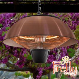 Firefly™ 1,5kW Koperkleurige Hangende Halogeen Terrasverwarming
