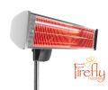 Firefly™ Halogeen Terrasverwarmer, 1.8kW met Easy Fit Wandmontagebeugel, Afstandsbediening en Standaard