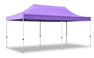 Hybrid, Pop Up Staal/Aluminium Vouwtent - Lila -  3m x 6m