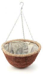 Apollo Hanging Basket met Touw - 35cm