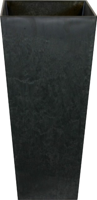 Zwarte Ella Artstone Plantenbak - 49cm