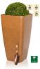 Verouderd Roest Uitlopende Vierkante Plantenbak - van Primrose™ - 76cm