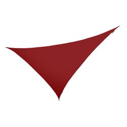 Kookaburra 4,2mx4,2mx6,0m Rechthoekige driehoek Wijnrood Geweven Schaduwdoek (Waterdicht Zonnezeil)