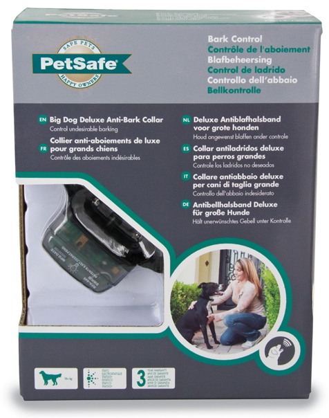 PetSafe® - Deluxe Anti Blafband met Dual Detection voor de Grote Hond