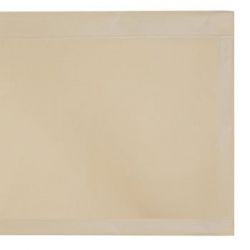 Ivoor Polyester Volant voor Zonwering van 250cm - met rechte rand