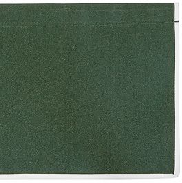 Groen Polyester Volant voor Zonwering van 500cm - met rechte rand