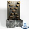 Granada Watermuur Waterval uit Zink van Ambienté™ - 76cm