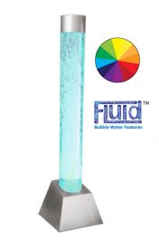 Bubbelbuis met van Kleurveranderende Verlichting en Afstandsbediening - H130cm