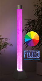 Bubbelbuis Waterornament met Kleurveranderende LED Verlichting - 183cm